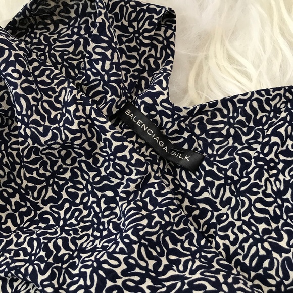 BALENCIAGA Silk Mini Dress - Picture 3 of 6